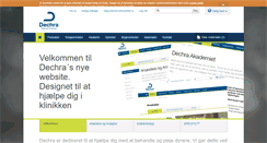 Desktop Screenshot of dechra.dk