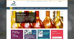 Desktop Screenshot of dechra.com