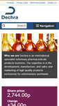 Mobile Screenshot of dechra.com